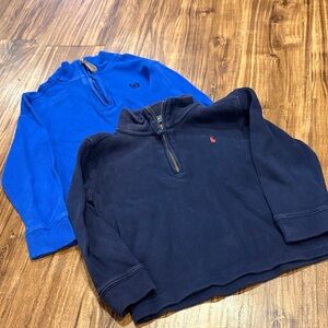 Polo by Ralph Lauren Kids Blue and Navy Sweater Set